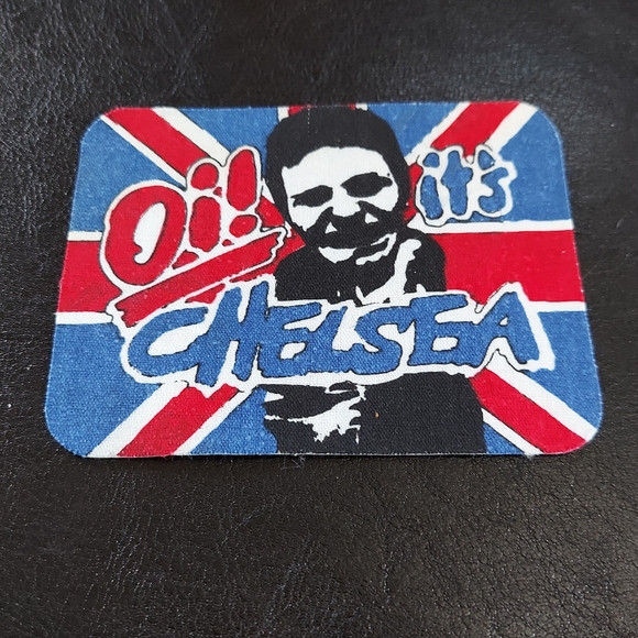 Vintage Deadstock Soccer Futbal Football Hooligans OI ITS CHELSEA Patch UK - Picture 4 of 5